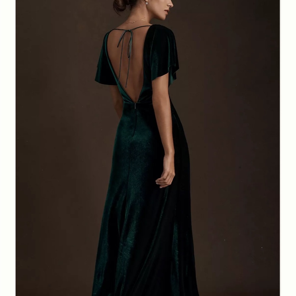 Jenny Yoo Velvet Dress - Picture 8 of 8